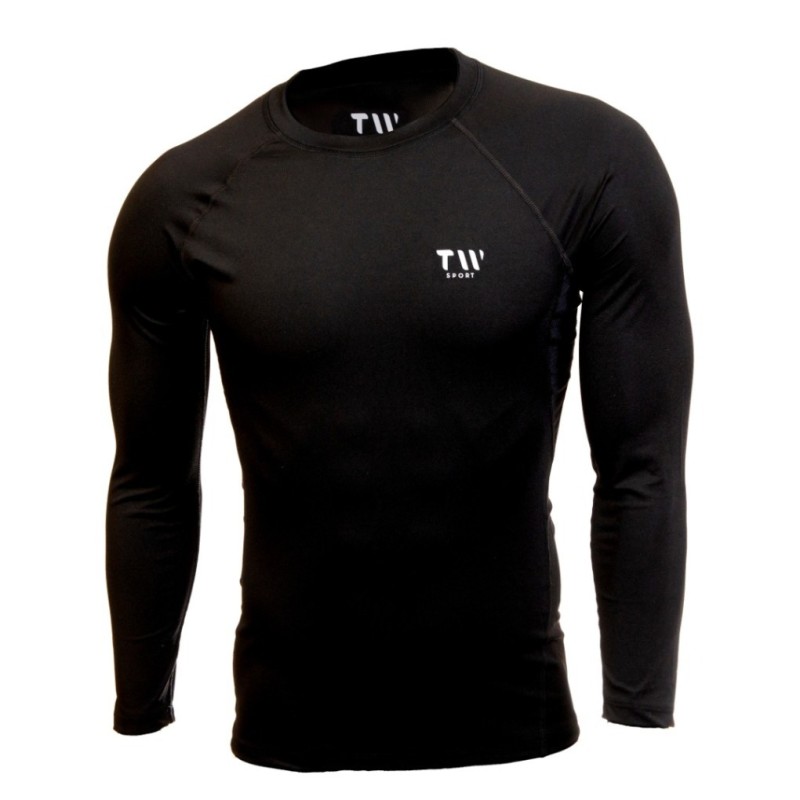 TW ΙΣΟΘΕΡΜΙΚΗ ΜΠΛΟΥΖΑ UNISEX ΜΑΥΡΗ